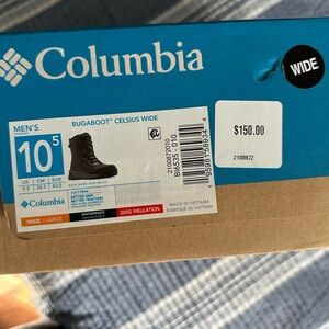 Columbia Men's Bugaboot Celsius Wide Black Boots